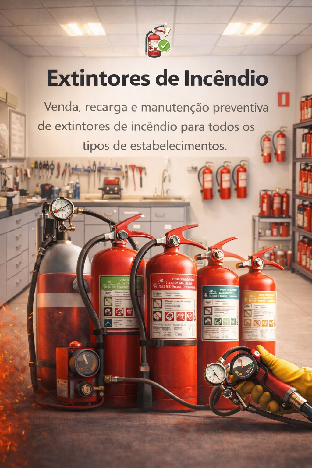 Recarga de Extintores: Prazos e Normas Técnicas