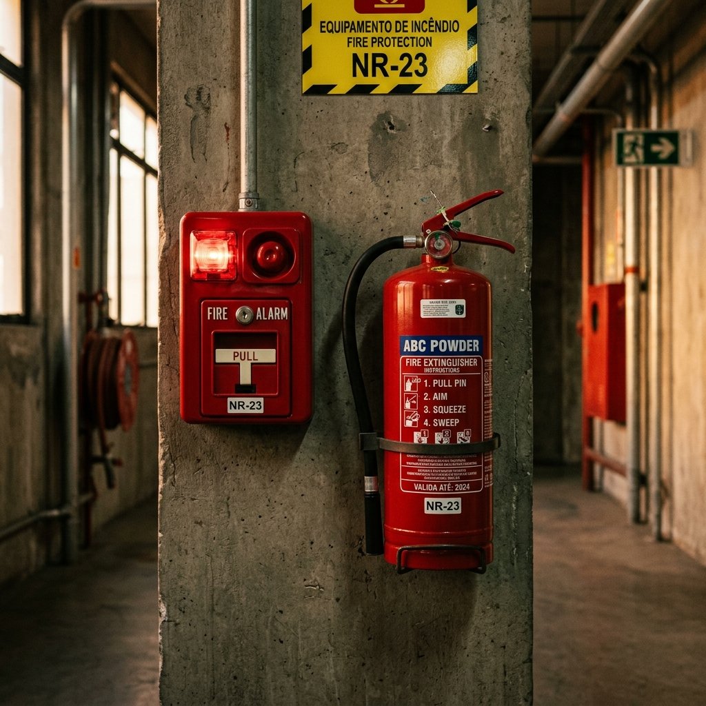 NR-23 - PROTEÇÃO CONTRA INCÊNDIOS